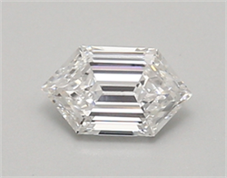 Picture of Lab Created Diamond 0.60 Carats, LONG HEXAGON with  Cut, D Color, vvs2 Clarity and Certified by IGI
