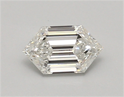 Picture of Lab Created Diamond 0.60 Carats, LONG HEXAGON with  Cut, E Color, vvs1 Clarity and Certified by IGI