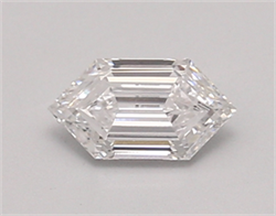 Picture of Lab Created Diamond 0.59 Carats, LONG HEXAGON with  Cut, E Color, vvs2 Clarity and Certified by IGI