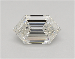 Picture of Lab Created Diamond 0.57 Carats, LONG HEXAGON with  Cut, F Color, vvs2 Clarity and Certified by IGI