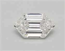 Picture of Lab Created Diamond 0.57 Carats, LONG HEXAGON with  Cut, E Color, vvs1 Clarity and Certified by IGI