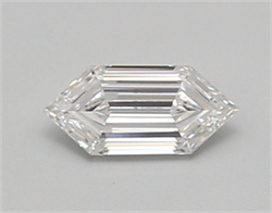 Picture of Lab Created Diamond 0.51 Carats, LONG HEXAGON with  Cut, E Color, vvs1 Clarity and Certified by IGI