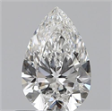 0.50 Carats, Pear G Color, IF Clarity and Certified by GIA
