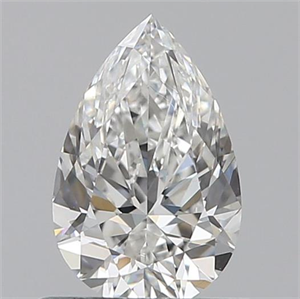 Picture of 0.60 Carats, Pear F Color, VS1 Clarity and Certified by GIA