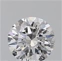 0.50 quilates, Redondo Ideal, Color E, claridad VS2 y certificado por GIA