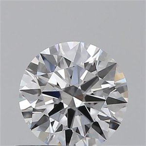 Picture of 0.47 Carats, Round with Excellent Cut, D Color, VS2 Clarity and Certified by GIA