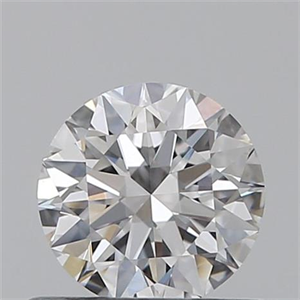 Picture of 0.50 Carats, Round with Excellent Cut, D Color, VS2 Clarity and Certified by GIA