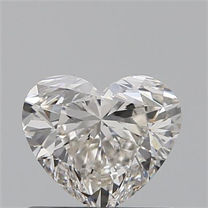 Picture of 0.63 Carats, Heart J Color, SI1 Clarity and Certified by GIA