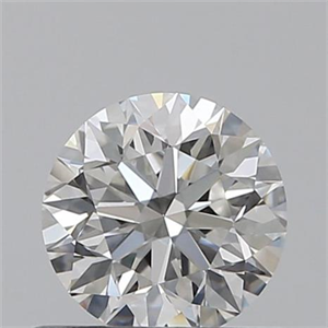 Picture of 0.50 Carats, Round with Excellent Cut, G Color, VVS2 Clarity and Certified by GIA