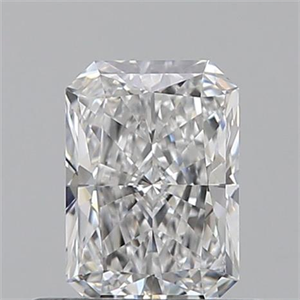 Picture of 0.50 Carats, Radiant E Color, VVS2 Clarity and Certified by GIA