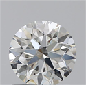 0.80 Carats, Round with Excellent Cut, I Color, VS2 Clarity and Certified by GIA