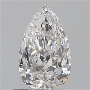 Picture of 0.50 Carats, Pear F Color, VS1 Clarity and Certified by GIA