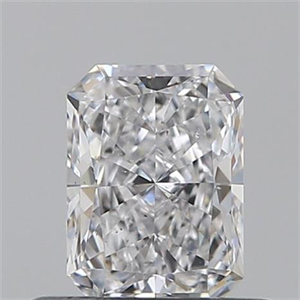 Picture of 0.50 Carats, Radiant D Color, SI1 Clarity and Certified by GIA