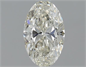 0.70 Carats, Oval K Color, VS2 Clarity and Certified by GIA