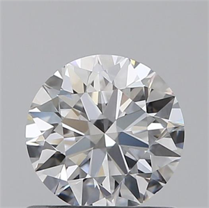 Foto 0.70 quilates, Redondo Ideal, Color E, claridad VS2 y certificado por GIA de