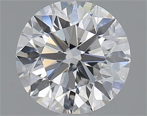 Picture of 1.00 Carats, Round with Excellent Cut, D Color, VS2 Clarity and Certified by GIA