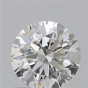 Picture of 0.70 Carats, Round with Excellent Cut, H Color, VS1 Clarity and Certified by GIA