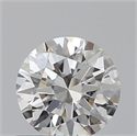 0.50 quilates, Redondo Ideal, Color G, claridad VVS1 y certificado por GIA