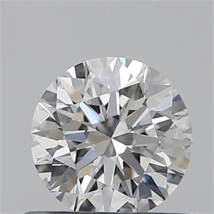 Picture of 0.50 Carats, Round with Excellent Cut, D Color, VS1 Clarity and Certified by GIA