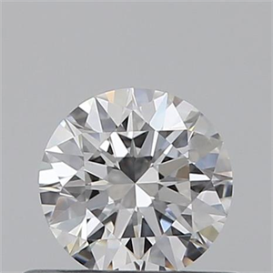 Picture of 0.40 Carats, Round with Excellent Cut, D Color, VVS1 Clarity and Certified by GIA