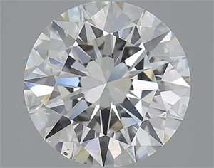 Picture of 2.51 Carats, Round with Excellent Cut, I Color, SI1 Clarity and Certified by GIA