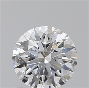Picture of 0.71 Carats, Round with Excellent Cut, D Color, SI2 Clarity and Certified by GIA