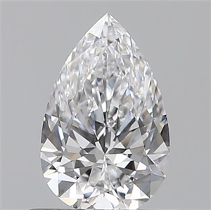 Picture of 0.50 Carats, Pear D Color, VVS1 Clarity and Certified by GIA