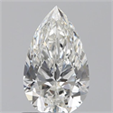 0.81 Carats, Pear G Color, VS1 Clarity and Certified by GIA