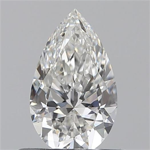 Picture of 0.50 Carats, Pear G Color, VVS1 Clarity and Certified by GIA