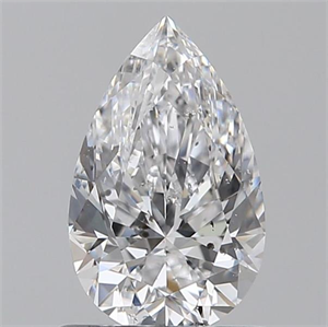 Picture of 0.80 Carats, Pear D Color, SI2 Clarity and Certified by GIA