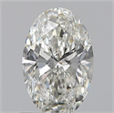 0.60 Carats, Oval I Color, VVS2 Clarity and Certified by GIA