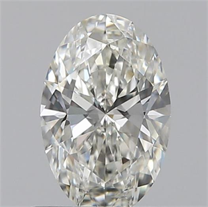Picture of 0.60 Carats, Oval I Color, VVS2 Clarity and Certified by GIA
