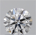 0.70 Carats, Round with Excellent Cut, E Color, VS1 Clarity and Certified by GIA