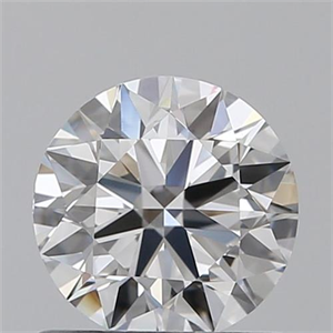 Picture of 0.70 Carats, Round with Excellent Cut, E Color, VS1 Clarity and Certified by GIA