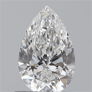 Picture of 0.60 Carats, Pear E Color, VS2 Clarity and Certified by GIA