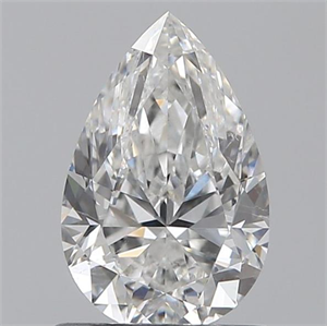 Picture of 0.90 Carats, Pear F Color, SI2 Clarity and Certified by GIA