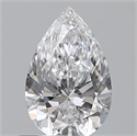0.50 Carats, Pear D Color, VS1 Clarity and Certified by GIA