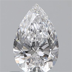 Picture of 0.50 Carats, Pear D Color, VS1 Clarity and Certified by GIA