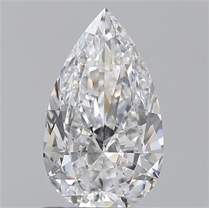 Picture of 0.90 Carats, Pear D Color, VS1 Clarity and Certified by GIA