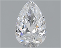 0.80 Carats, Pear D Color, VVS1 Clarity and Certified by GIA