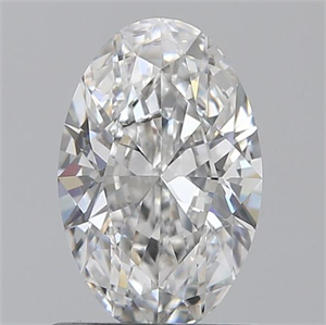 Picture of 0.80 Carats, Oval F Color, VS2 Clarity and Certified by GIA