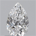 0.50 Carats, Pear D Color, VS1 Clarity and Certified by GIA