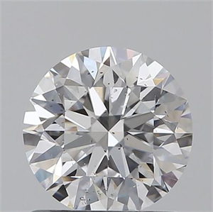 Picture of 0.90 Carats, Round with Excellent Cut, D Color, SI2 Clarity and Certified by GIA