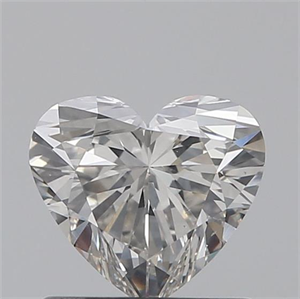 Picture of 0.70 Carats, Heart I Color, SI1 Clarity and Certified by GIA