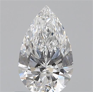 Picture of 0.50 Carats, Pear E Color, VS2 Clarity and Certified by GIA