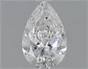 0.60 Carats, Pear F Color, SI2 Clarity and Certified by GIA