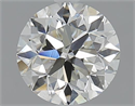 1.50 quilates, Redondo , Color J, claridad VS2 y certificado por GIA