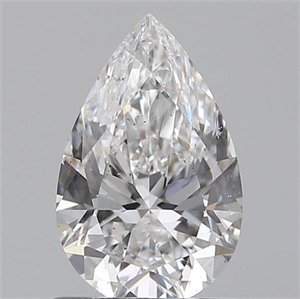 Picture of 0.81 Carats, Pear D Color, SI1 Clarity and Certified by GIA