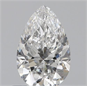 0.51 Carats, Pear E Color, VS1 Clarity and Certified by GIA