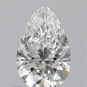 Picture of 0.51 Carats, Pear E Color, VS1 Clarity and Certified by GIA